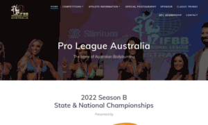 Ifbbproleague.com.au thumbnail