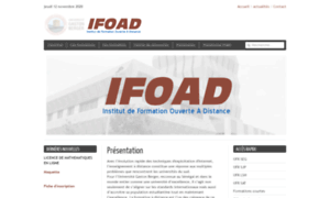 Ifoad-ugb.sn thumbnail