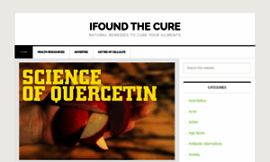 Ifoundthecure.com thumbnail