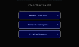 Ifrac-formation.com thumbnail