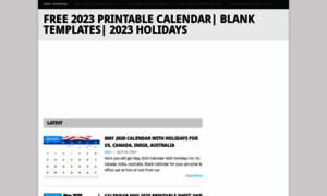 Ifreeprintablecalendar.com thumbnail