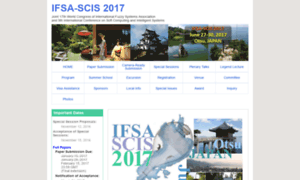 Ifsa-scis2017.j-soft.org thumbnail