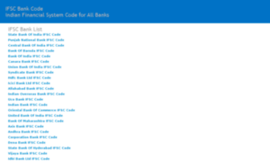Ifscbankcode.com thumbnail