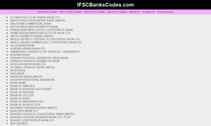 Ifscbankscodes.com thumbnail