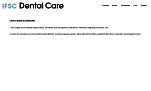 Ifscdentalcare.com thumbnail