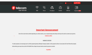 Iftelecom.com thumbnail