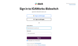 Igaworks-bidswitch.slack.com thumbnail