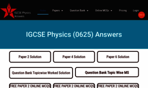 Igcsephysicsanswers.com thumbnail