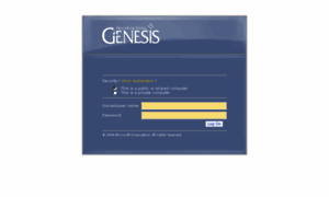 Igenesis.genesishcs.org thumbnail