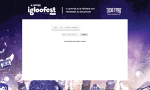 Igloofest.ticketpro.ca thumbnail