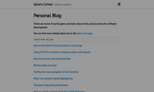 Ignaciocarbajo.com thumbnail