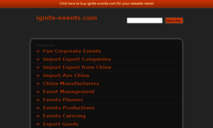 Ignite-events.com thumbnail