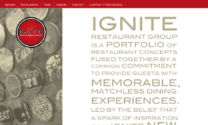 Igniterestaurants.com thumbnail