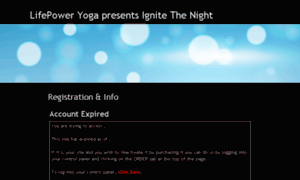 Ignitethenight.myevent.com thumbnail