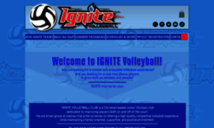 Ignitevolleyball.org thumbnail