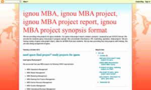 Ignou-mba-projects.blogspot.com thumbnail