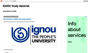 Ignoucoursematerials.blogspot.com thumbnail