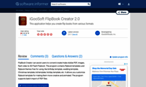 Igoosoft-flipbook-creator.software.informer.com thumbnail