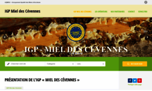 Igp-mieldescevennes.com thumbnail