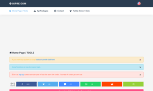Igpre.com thumbnail