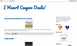 Iheartcoupondeals.blogspot.com thumbnail