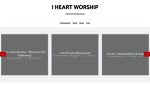 Iheartworship.com thumbnail