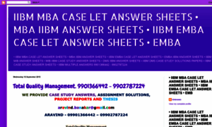 Iibmmbaembaanswersheets.blogspot.com thumbnail