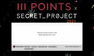 Iiipoints-secretproject.frontgatetickets.com thumbnail