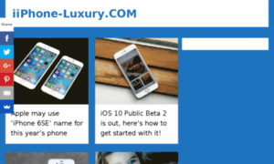 Iiphone-luxury.com thumbnail