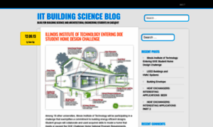 Iitbuildingscience.wordpress.com thumbnail