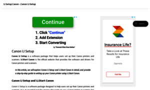 Ijsetupcanon.com thumbnail