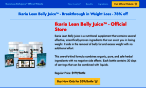 Ikarialeanbelly-juice-official.com thumbnail