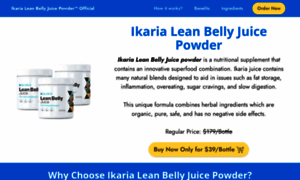 Ikarialeanbellyjuicepowder.us thumbnail