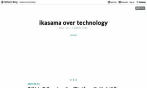 Ikasamak503.hatenablog.com thumbnail