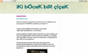 Ikibocekbircicek.blogspot.com.tr thumbnail