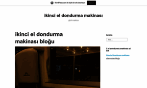 Ikincieldondurmamakinasi.wordpress.com thumbnail