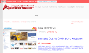 Ilanscripti.aydinwebyazilim.com thumbnail