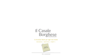 Ilcasaleborghese.it thumbnail