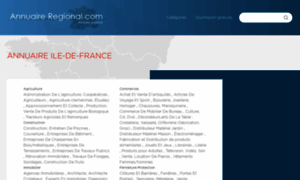 Ile-de-france.annuaire-regional.com thumbnail