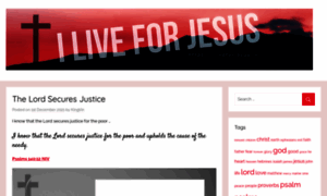 Iliveforjesus.in thumbnail