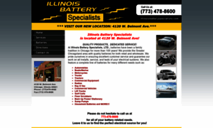 Illinoisbatteryspecialists.com thumbnail