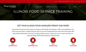 Illinoisfoodhandlers.com thumbnail