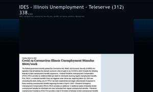 Illinoisunemployment.blogspot.com thumbnail