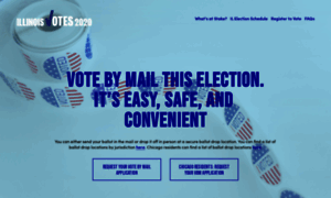 Illinoisvotes2020.com thumbnail