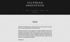 Illyriadinstitute.wordpress.com thumbnail