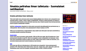 Ilmaista-pelirahaa.com thumbnail