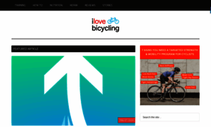 Ilovebicycling.com thumbnail