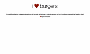 Iloveburgers.com thumbnail