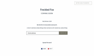 Ilovefreckledfox.com thumbnail