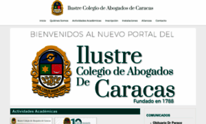 Ilustrecolegiodeabogadosdecaracas.com thumbnail